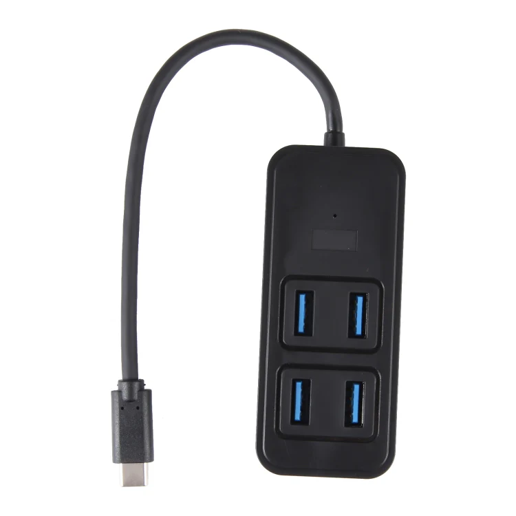BYL-1901T 5 in 1 USB-C / Type-C to USB3.0x4+USB-C / Type-C HUB Adapter - Image 3