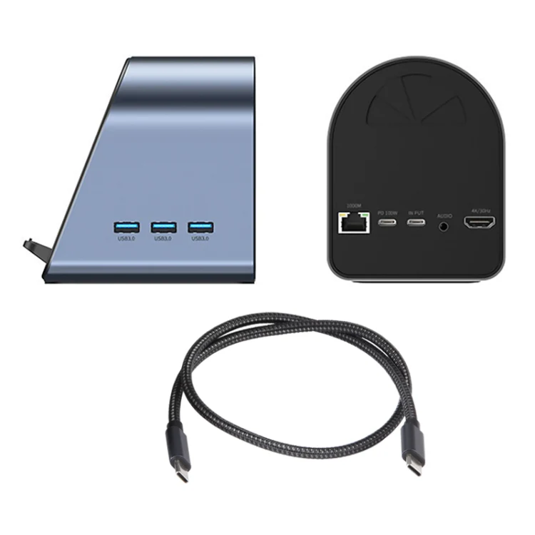 BYL-2211 10 in 1 USB-C / Type-C HUB Adapter, Support Phone Charger - Image 2