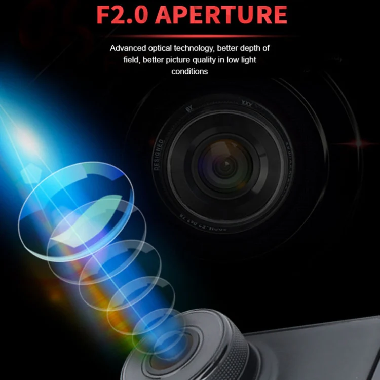 C900 3 Inch 1080P HD Dual-lens Motion Detection Driving Recorder - Image 4