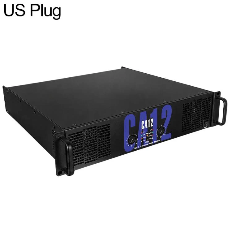 CA12 2000W Stage Dual-Channel Pure Audio Power Amplifier(US Plug)
