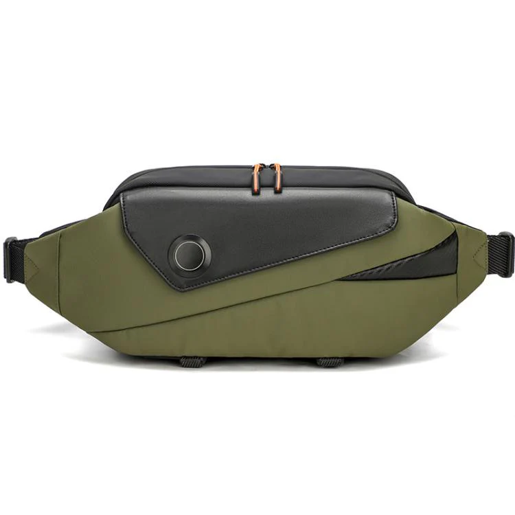 Camera Sling Chest Bag Multifunction Photography Shoulder Bag, Size:30 x 9.5 x 17cm(Green) - Image 2
