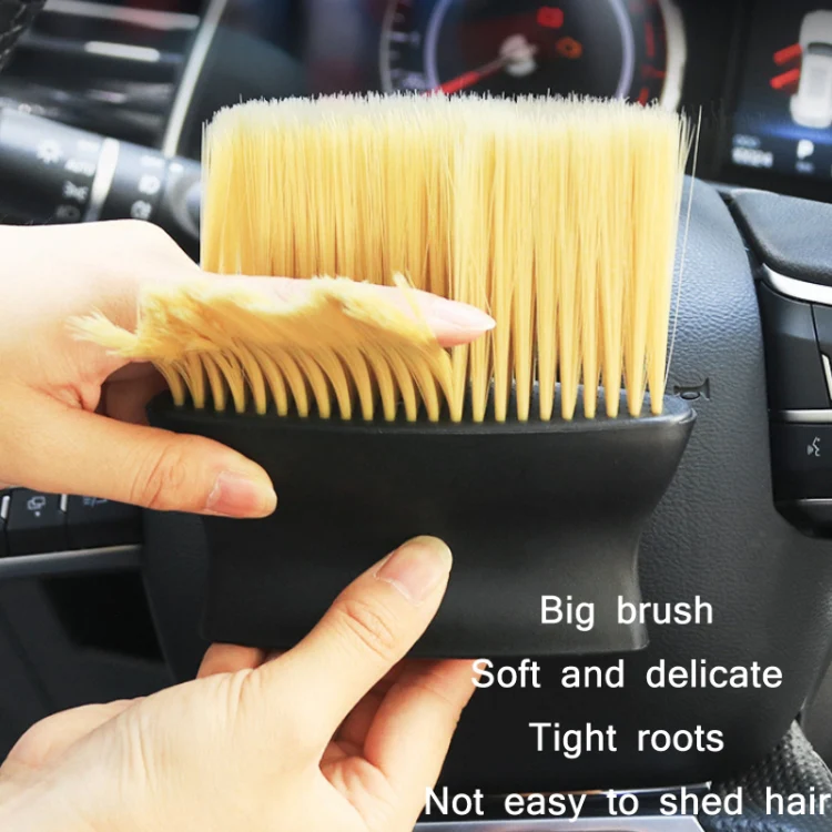 Car Air-Conditioning Air Outlet Dust Removal Cleaning Brush(Yellow) - Image 5