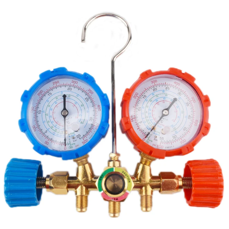 Car Air Conditioning Refrigeration Fluoridation Double Meter Valve(C) - Image 2