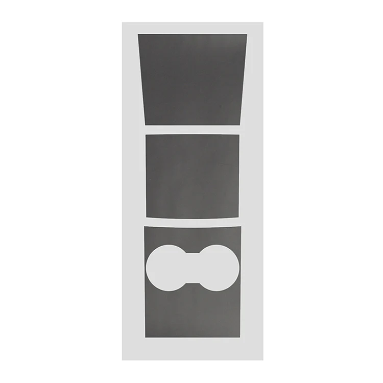 Car Central Control Panel Film Scratch-proof PVC Decorative Sticker for Tesla Model 3 before 2021(Matte Black) - Image 2