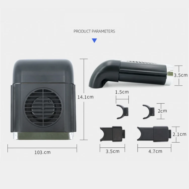 Car Electrical Appliances, 5W Car Fan Cooling Artifact For Car radiating Seat Cushion (White) - Image 5