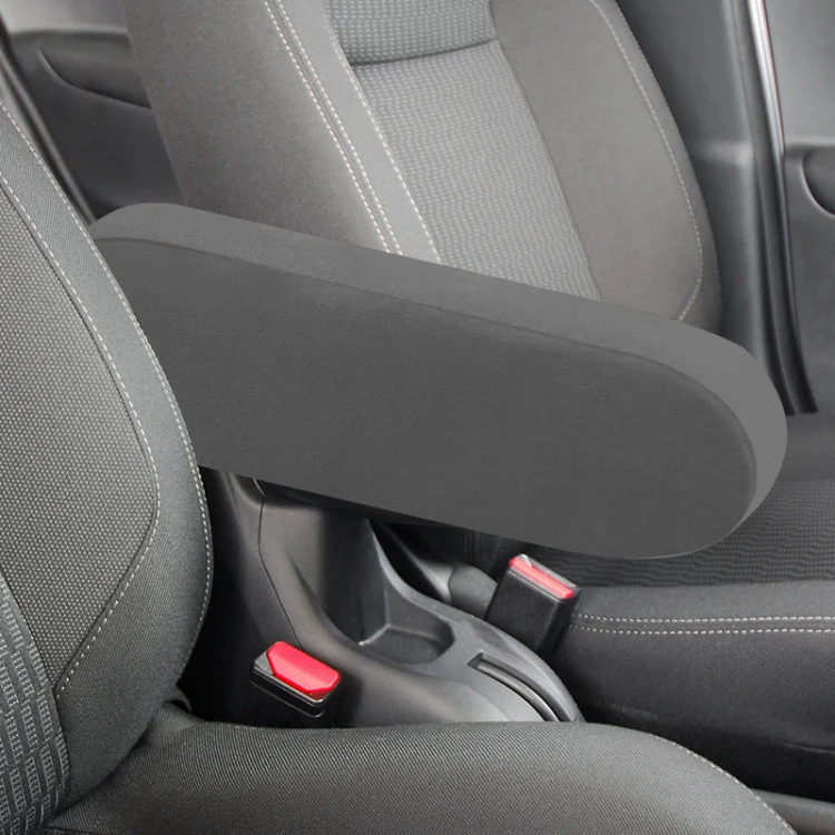 Car Front Seat Universal Armrest Cover(Brown) - Image 5