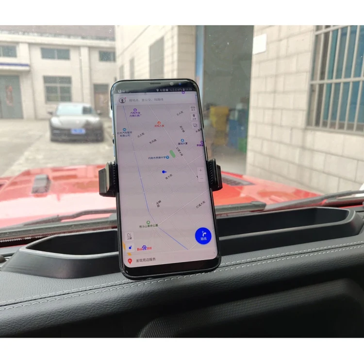 Car GPS Bracket Dash Mount Holder Cell Phone Holder for Jeep Wrangler JL 2018- - Image 6