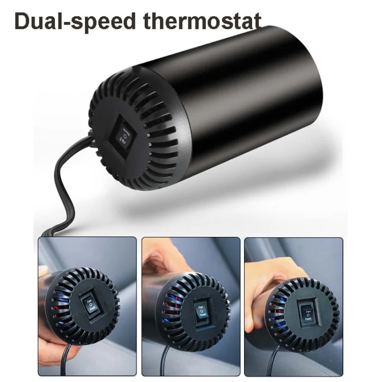 Car Heater High-Power Cylinder Heater 12V Defogging Defroster, Style:Purification 8112 - Image 3