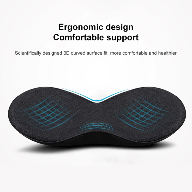 Car mini Seat Cushion Breathable Lumbar Seat Mat (Red) - Image 5