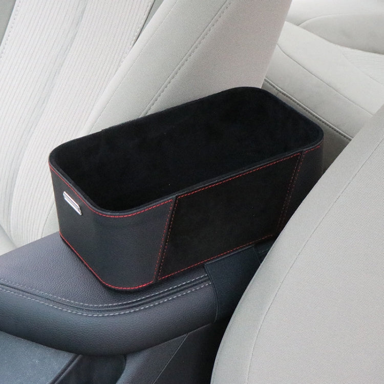 Car Multifunctional Dashboard Armrest Box Water Cup Storage Box, Color: Small Black - Image 5