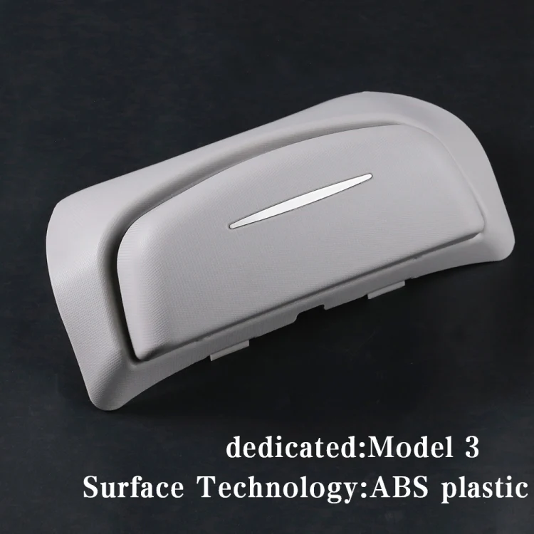 Car Ordinary Version Sunglasses Storage Box for Tesla Model 3 2019-2023 - Image 2