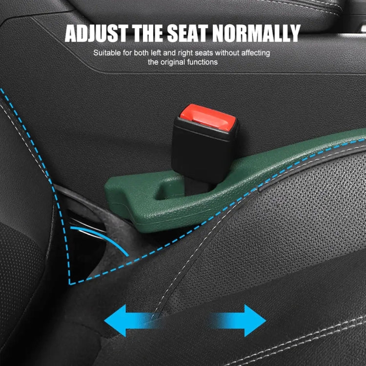 Car Seat Gap Bar Car Interior Armrest Box Gap Leak-proof Filler (Black) - Image 9