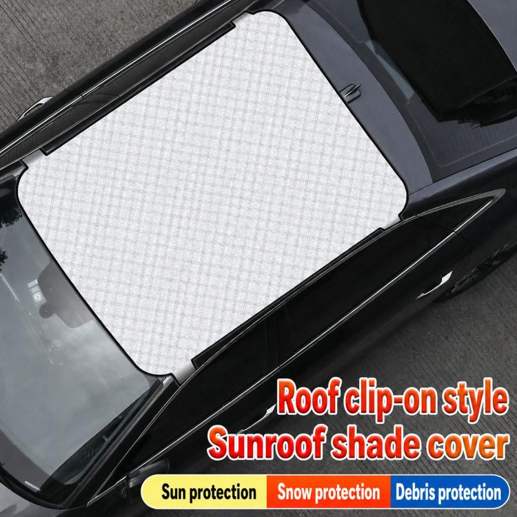 Car Sunroof Snow Protection Cover Clamp-On Roof Sun & Heat Insulation Cover, Size: 150 x 115cm - Image 2