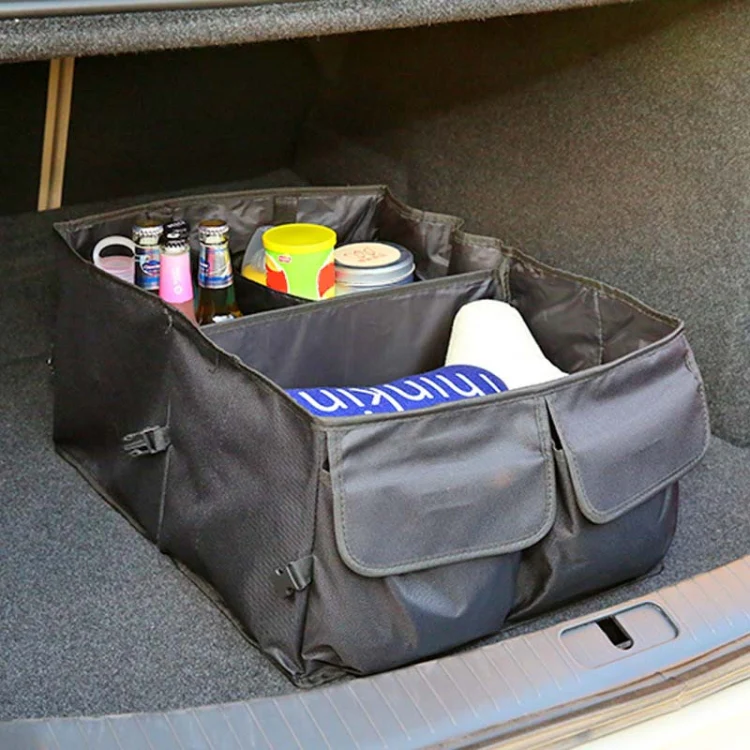 Car Trunk Portable Foldable Organizing And Storing Box(Black) - Image 2