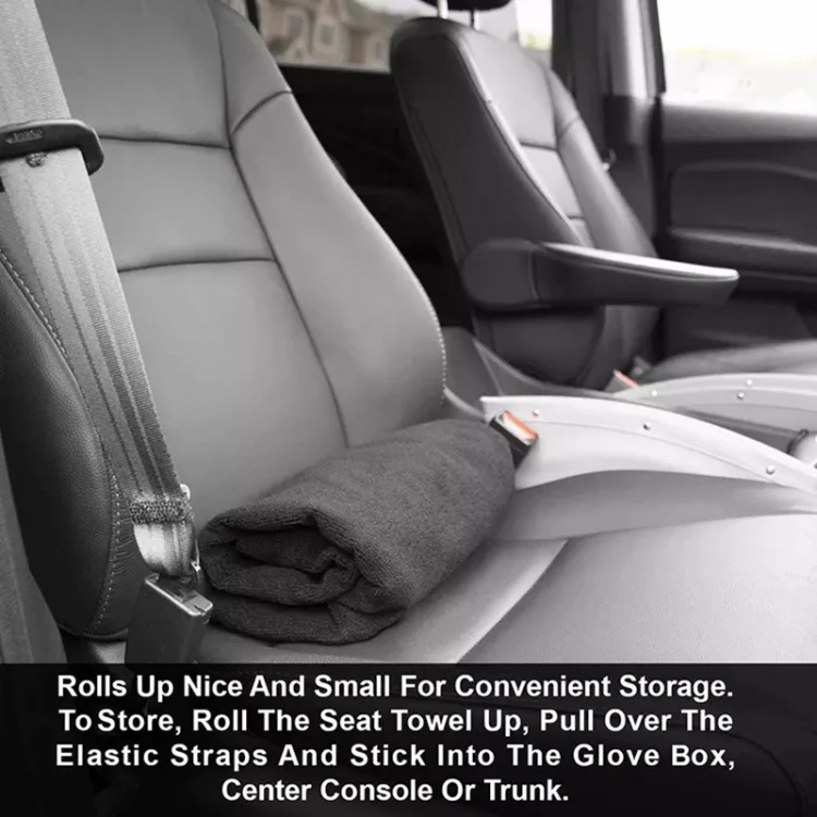 Car Universal Waterproof Anti-skid Seat Cover (Grey) - Image 5