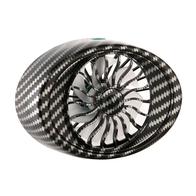 Car Vent Fan Multi-function USB Interface LED Lamp Portable Fan - Image 2
