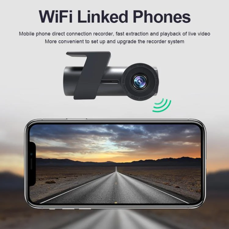 Car WiFi Single Camera Hidden 360 Degree Rotation Car Driving Recorder - Image 4