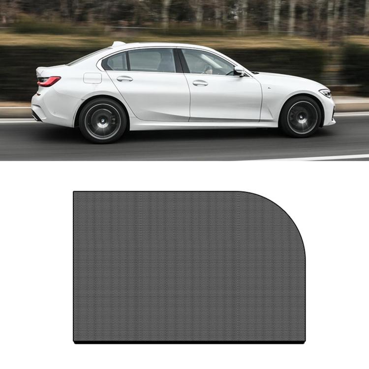 Car Window Sunshade Mosquito Curtain Mesh Fabric Auto Window Sun Block Cover, Spec: Car Rear Window