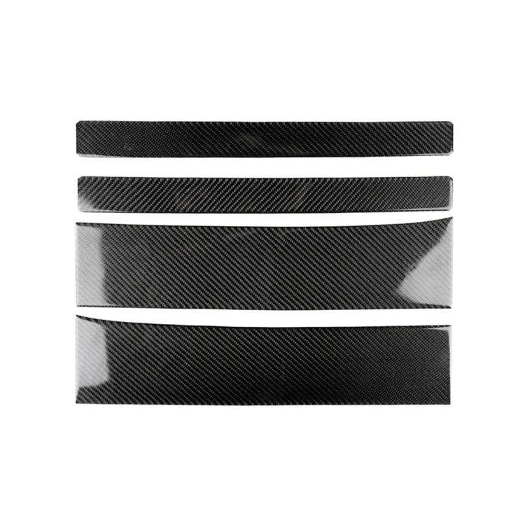 Carbon Fiber Car Door Threshold Decoration Strip Stickers for Tesla Model X - Image 2