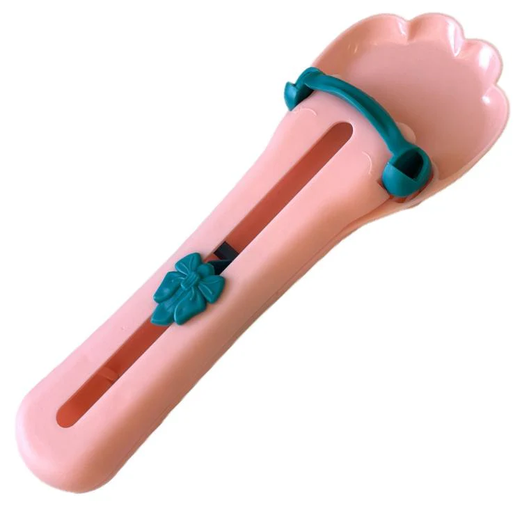 Cat Feeder Claw Cat Snacks Scoop(Pink)