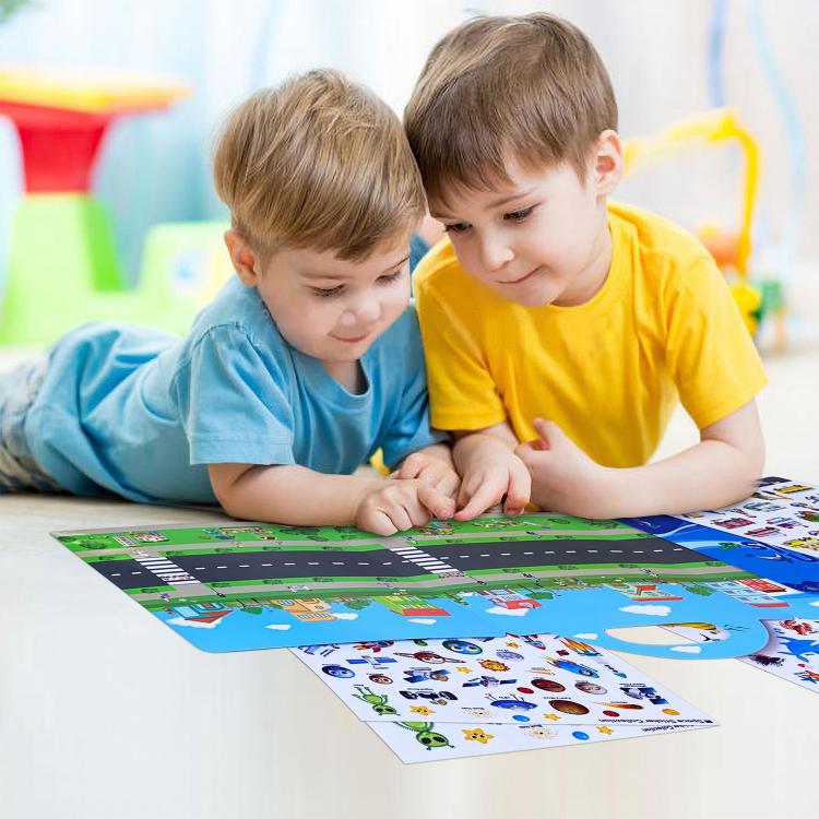 Children Early Education DIY Waterproof Reusable Stickers, Type:Insect T08 - Image 8