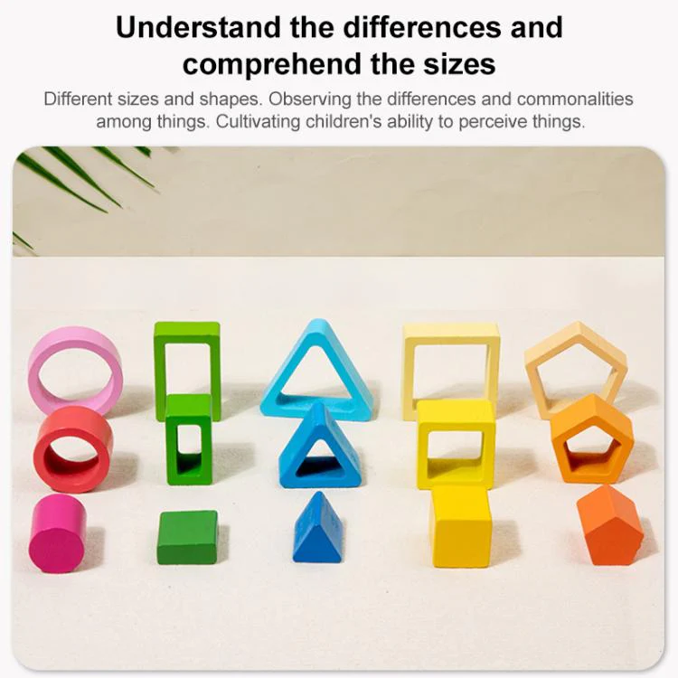 Children Wooden Magnetic Fishing Game Early Education Shape Matching Toys, Type:5 Shape - Image 5