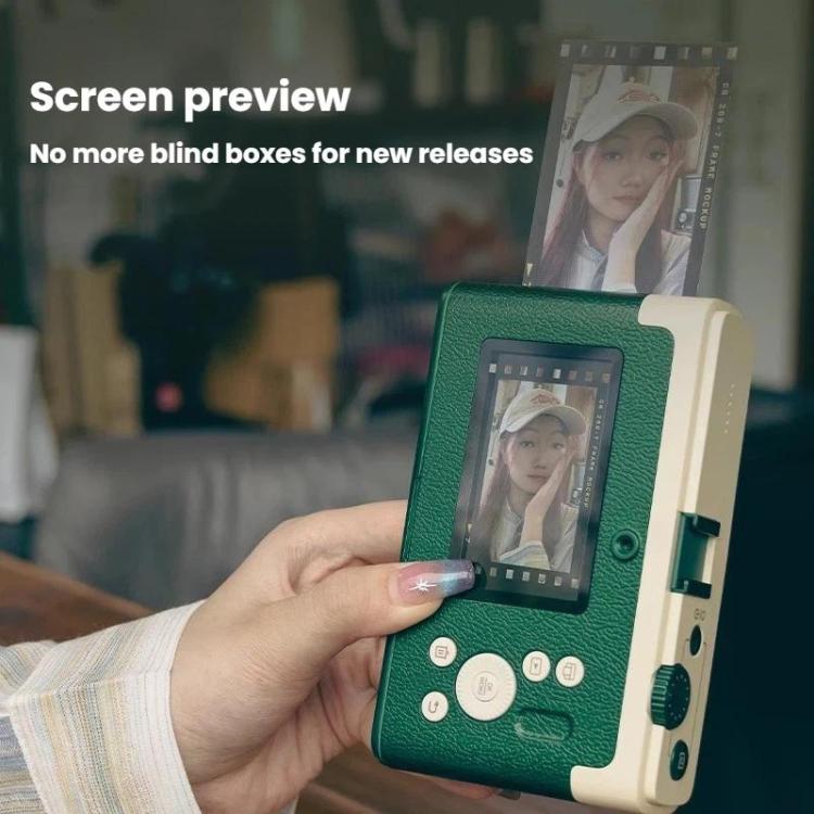 CHUZHAO D1PRO WiFi Instant Camera Portable Color Photo Camera With Film(Green) - Image 5