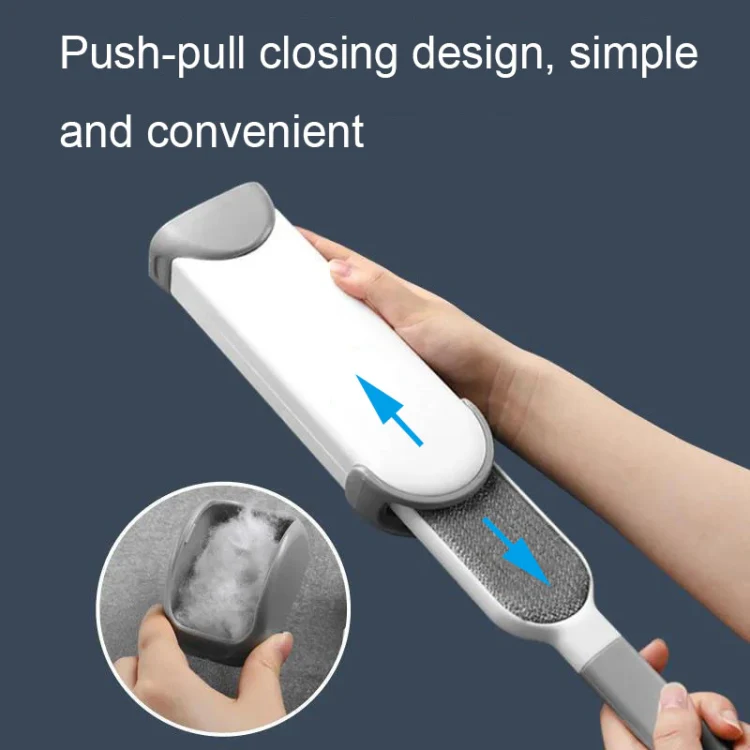 Clothes Sofa Dust Remover Household No-wash Double-sided Electrostatic Hair Removal Brush, Color: L Blue - Image 7