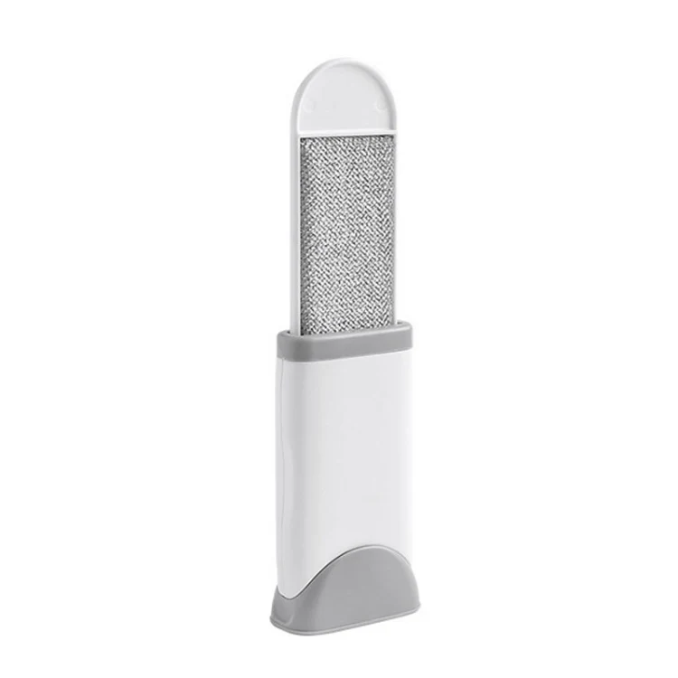 Clothes Sofa Dust Remover Household No-wash Double-sided Electrostatic Hair Removal Brush, Color: S Gray