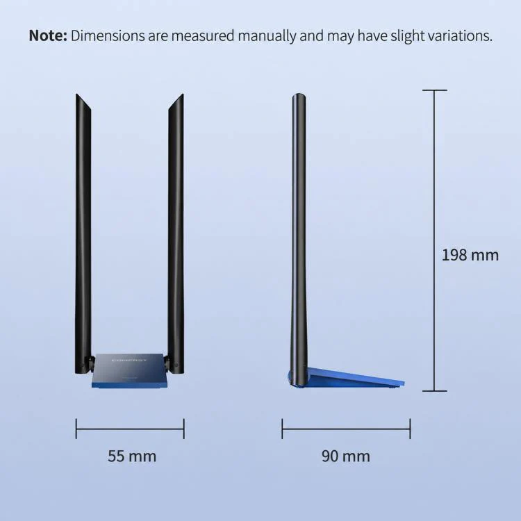 COMFAST CF-735BF WiFi 6 USB Adapter AX1800 Dual Band Wireless Network Card With Bluetooth 5.4 - Image 13