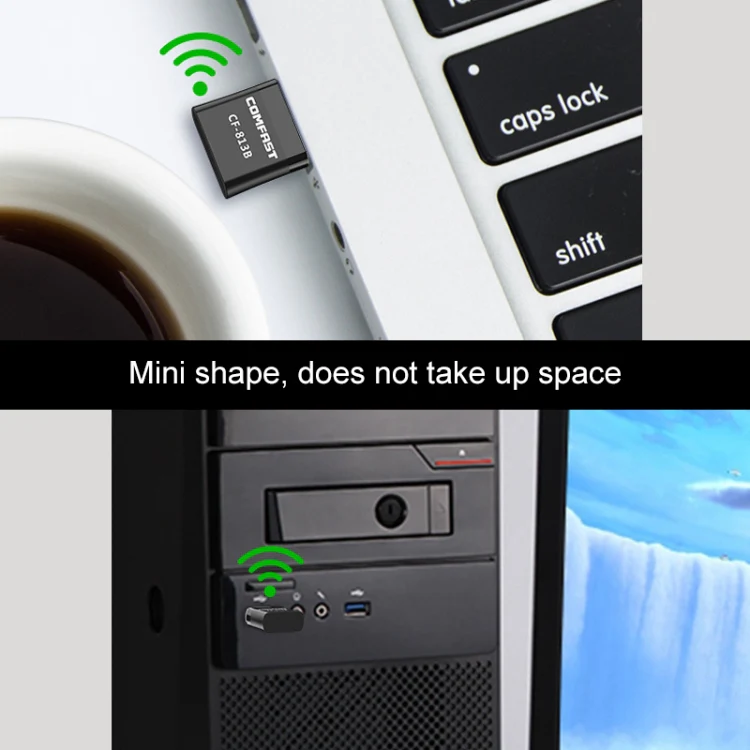 COMFAST CF-813B 650Mbps Dual-band Bluetooth Wifi USB Network Adapter - Image 8