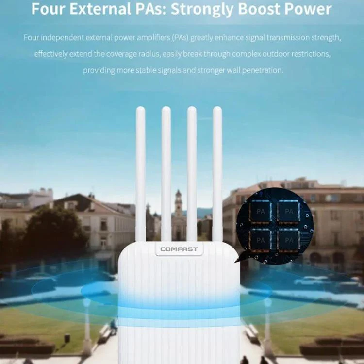 COMFAST CF-WA973 WiFi 7 Outdoor Access Point Dual-Band 3600Mbps High Power Wireless AP, 2.5G WAN Port, IP67 Waterproof UK Plug - Image 5