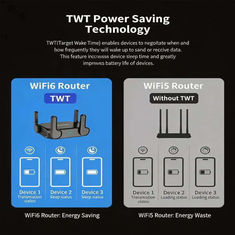 COMFAST CF-WR632AX 3000Mbps WiFi 6 Mesh WIFI Gigabit Router 2.4G/5.8GHz Dual-Band Wireless Signal Amplifier With 2.5G WAN/LAN Port, USB 3.0(EU Plug) - Image 17