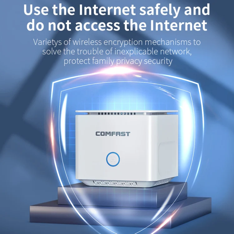 COMFAST CF-WR651AC  AC1200 Mesh Wireless Router 2.4G&5G Wi-Fi Repeater Amplifier - Image 11