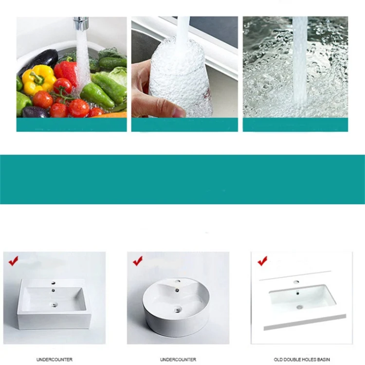 Copper Hand Basin Hot Cold Water Faucet - Image 4