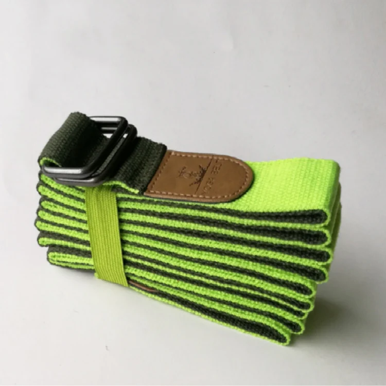 Cotton Double Yoga Stretch Band Resistance Band, Size: 300 x 3.8cm(Random Color Delivery) - Image 3