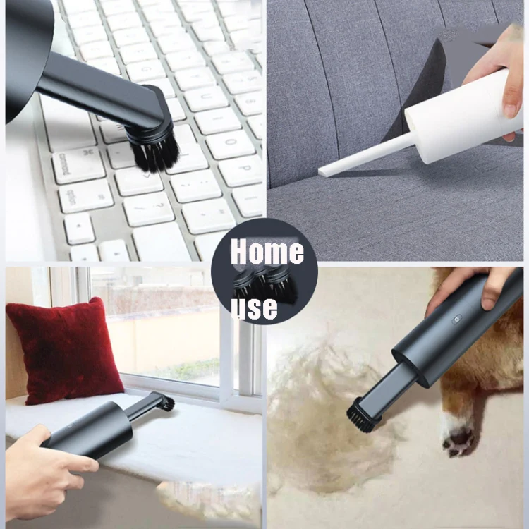 Creative Mini Handheld Portable Vacuum Cleaner USB Charging High Power Household Vacuum Cleaner(Space Gray) - Image 4