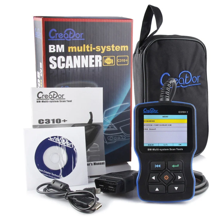 Creator C310+ V12 Car OBD2 Scanner Car Diagnostic Tool OBD 2 Automotive Scanner for BMW - Image 5