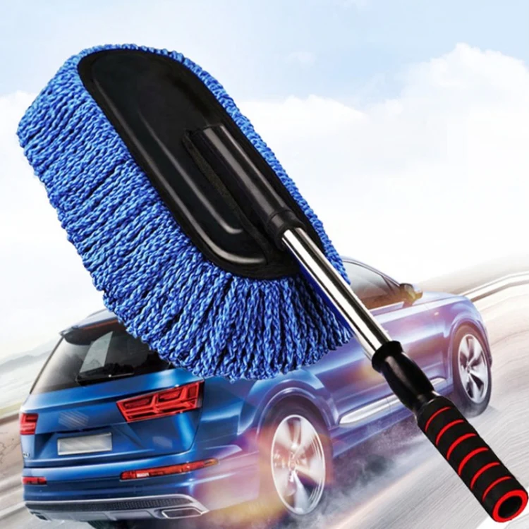 CS-365 Multifunctional Car Washing Telescopic Long-Handled Brush, Color: Blue (OPP Bag) - Image 6