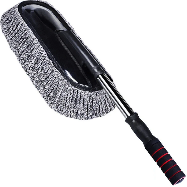 CS-365 Multifunctional Car Washing Telescopic Long-Handled Brush, Color: Gray (OPP Bag) - Image 2