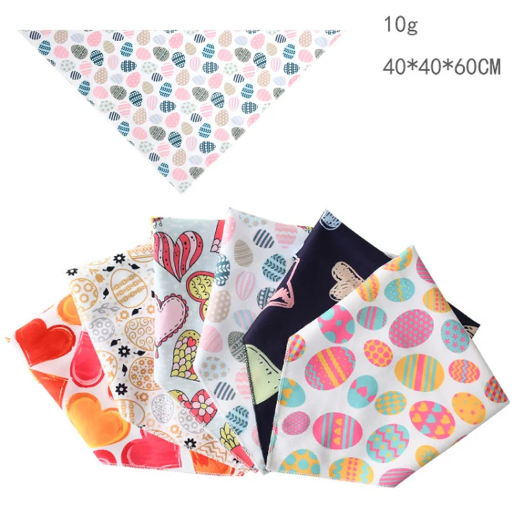 Cute Pet Triangle Towel Bib Cartoon Cats And Dogs Drool Towel Scarf, Style: 07 - Image 5