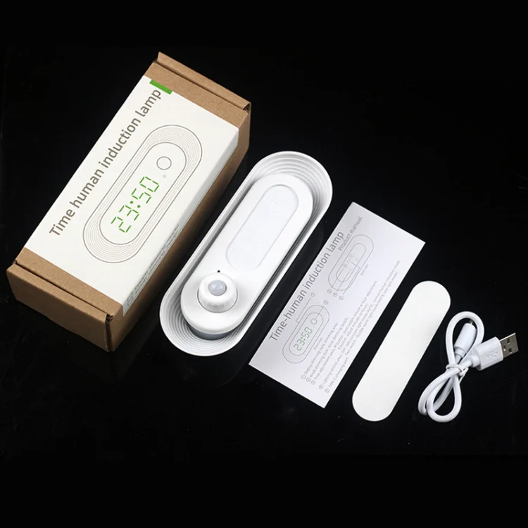 D05  Smart  Induction Magnetic Night Light with Time Display,Spec: Touch Dimming - Image 9