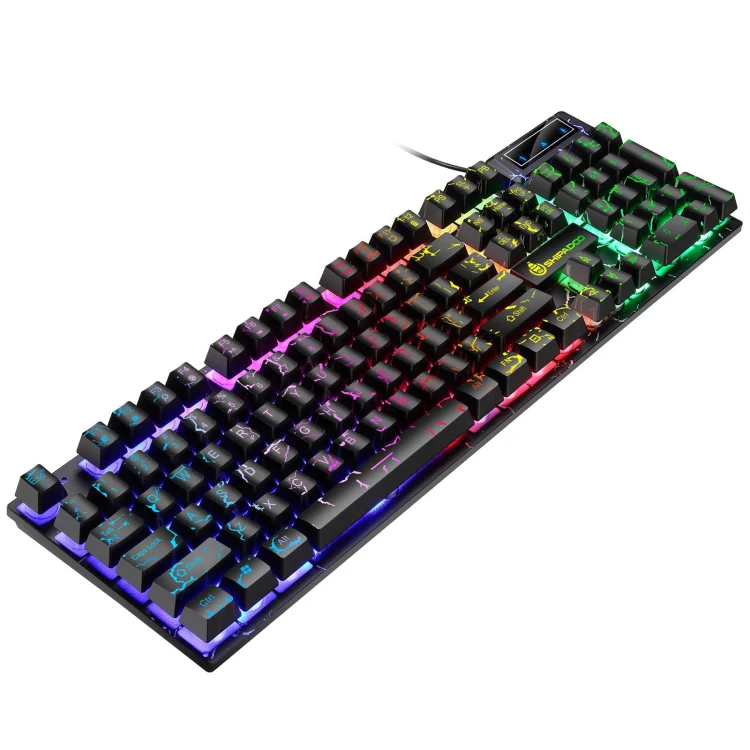 D500 Crack Game Backlight Keyboard Mouse Set - Image 2