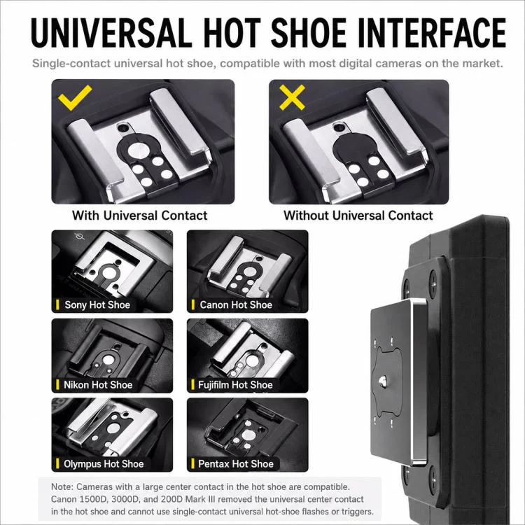 Desiontal F02 Mini On-Camera Flash Light Speedlite for Mirrorless Cameras (White) - Image 9