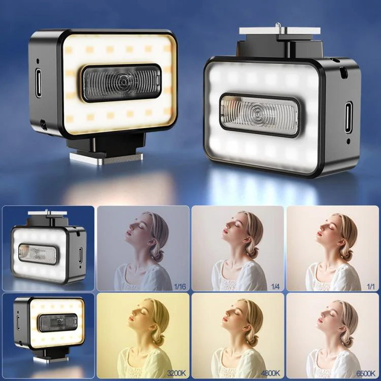 Desiontal F03 Mini On-Camera Flash Light Speedlite for Mirrorless Cameras (Black) - Image 8