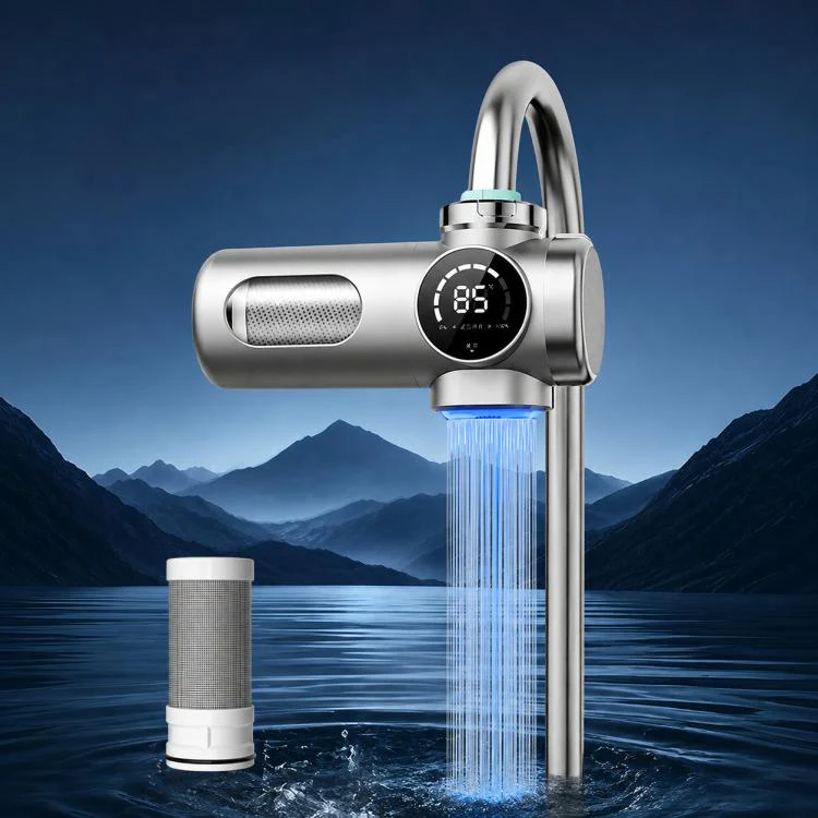 Detachable Washable Smart Water Purifier Faucet with Filter Cartridge, Style:1 Device + 1 Chip