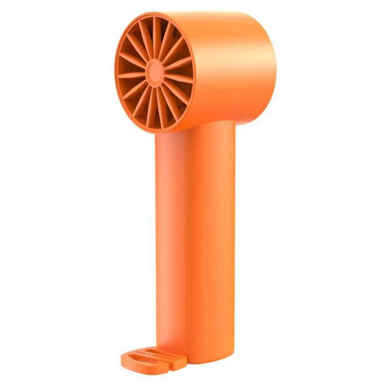 DF-91 Portable High-Speed Handheld Fan with Desktop Stand(Orange) - Image 2