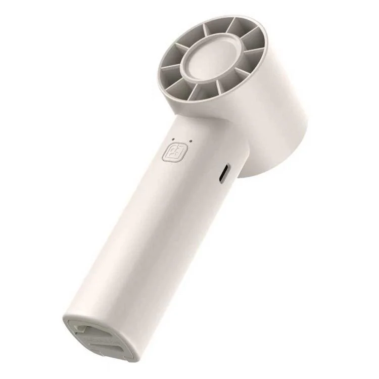 DF-91 Portable High-Speed Handheld Fan with Desktop Stand(White) - Image 3