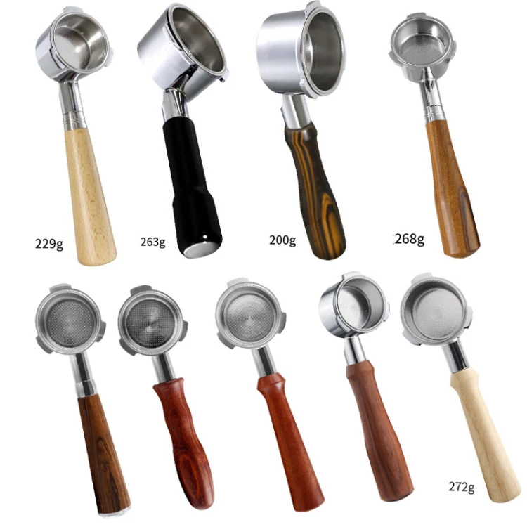 DL-1 Zinc Alloy Coffee Maker Bottomless Handle For Dongling, Style: Red Gem - Image 2