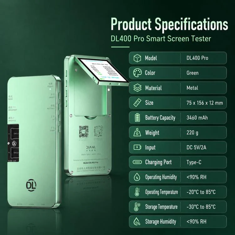 DL400 Pro iTestBox Display Touch Multi-Function Tester Set For Huawei - Image 11